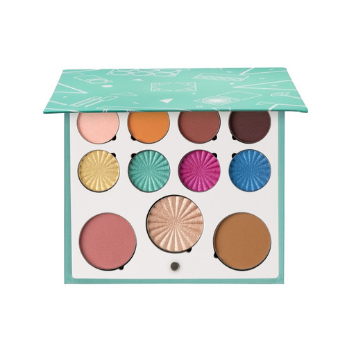 ORA X Waheeda Mini Mix Palette - CARIBBEAN GLITZ